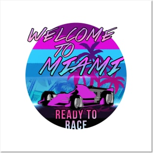 Welcome to Miami // GP 2022 Ready to Race Posters and Art